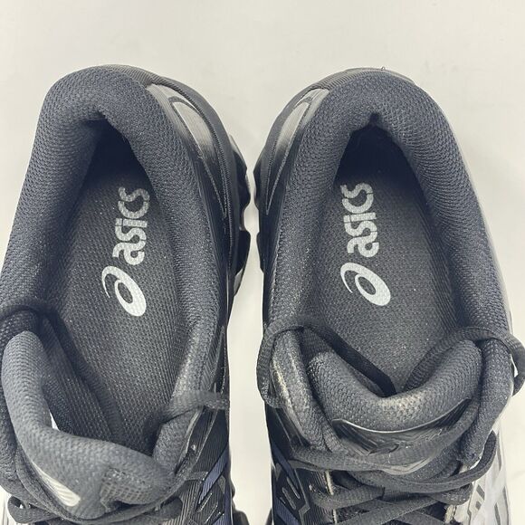 ASICS Gel-Quantum 360 VII Sneakers Mens 11 Black Blue Running Walking Shoes - Picture 10 of 16
